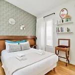 Stunning Parisian 1Br Flat 5 Min From Montmartre